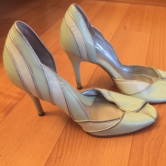 Guess Shoes - Mint Green Guess Brand Heels Size 7.5